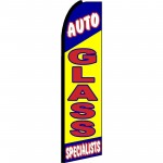 Auto Glass Specialists Extra Wide Swooper Flag