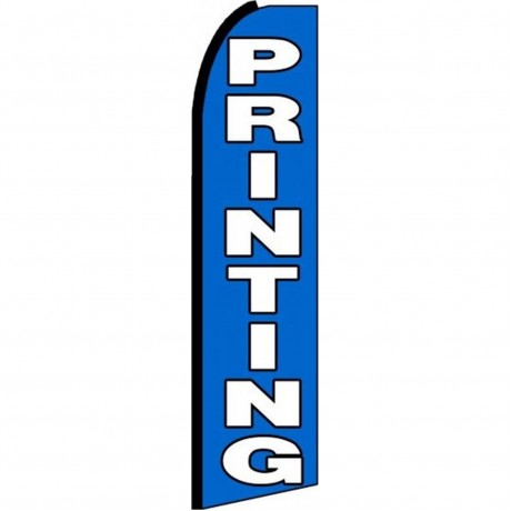 Printing Extra Wide Swooper Flag