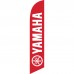Yamaha Red Windless Swooper Flag