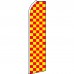 Checkered Red & Yellow Swooper Flag