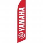 Yamaha Red Swooper Flag