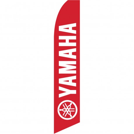 Yamaha Red Swooper Flag