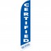 Certified Pre-Owned Blue Super Swooper Flag