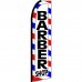 Barber Shop Extra Wide Swooper Flag