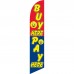 Buy Here Pay Here Windless Swooper Flag