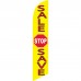 Sale Stop Save Yellow Windless Swooper Flag