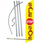 Sale Stop Save Yellow Windless Swooper Flag Bundle