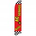 Quality A/C Service Windless Swooper Flag