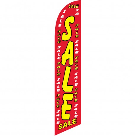 Sale Red Dollars Windless Swooper Flag