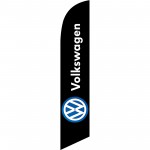 Volkswagen Black Windless Swooper Flag