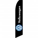Volkswagen Black Swooper Flag