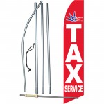 Liberty Tax Service Red Swooper Flag Bundle