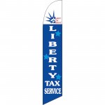 Liberty Tax Service Stars Windless Swooper Flag