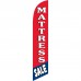 Mattress Sale Red Blue Windless Swooper Flag