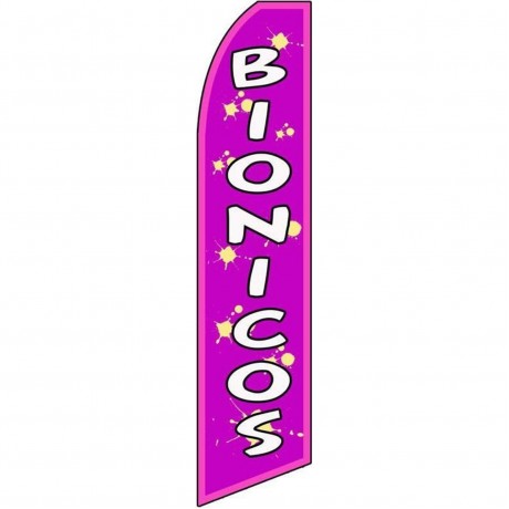 Bionicos(Smoothies) Extra Wide Swooper Flag