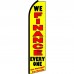 We Finance Everyone Yellow Extra Wide Swooper Flag