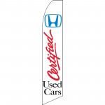 Honda Certified Used Cars Swooper Flag