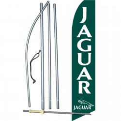 Jaguar Green Swooper Flag Bundle