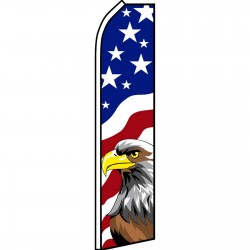 USA Eagle Swooper Flag