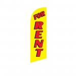 For Rent Red/Yellow Junior Swooper Flag