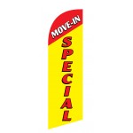Move In Special Red Top Junior Swooper Flag