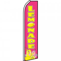 Lemonade Pink Swooper Flag