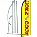 Corn Dogs Yellow Swooper Flag Bundle