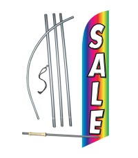 Sale Rainbow Windless Swooper Flag Bundle