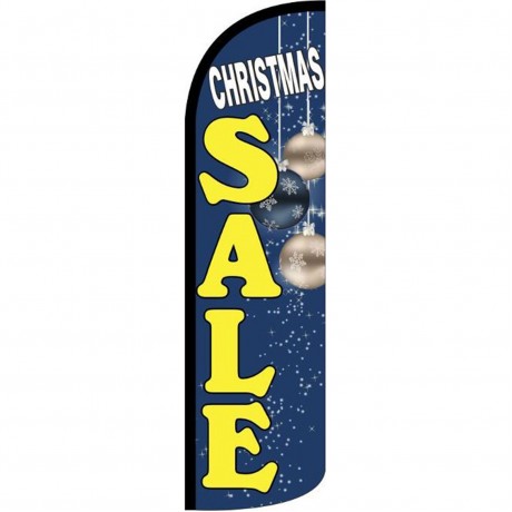 Christmas Sale Extra Wide Windless Swooper Flag Bundle