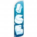 ICE Extra Wide Windless Swooper Flag