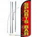 Sports Bar Extra Wide Windless Swooper Flag Bundle