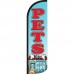 Pets Pet Shop Extra Wide Windless Swooper Flag