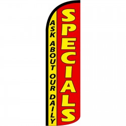 Specials Extra Wide Windless Swooper Flag