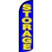 Storage Blue Extra Wide Windless Swooper Flag