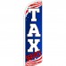 Tax Service Patriotic Extra Wide Windless Swooper Flag