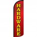 Hardware Red Extra Wide Windless Swooper Flag