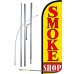 Smoke Shop Extra Wide Windless Swooper Flag Bundle