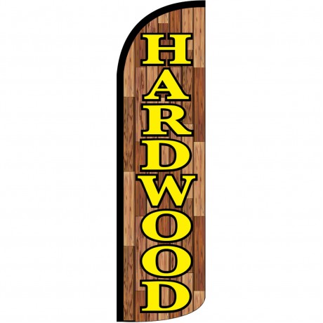 Hardwood Extra Wide Windless Swooper Flag