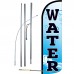 Water Extra Wide Winldess Swooper Flag Bundle