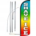 Shave Ice Extra Wide Windless Swooper Flag Bundle