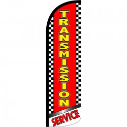 Transmission Service Extra Wide Windless Swooper Flag