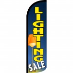 Lighting Sale Extra Wide Windless Swooper Flag