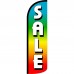 Sale Rainbow Extra Wide Windless Swooper Flag