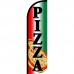 Pizza Extra Wide Windless Swooper Flag