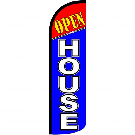 Open House Extra Wide Windless Swooper Flag