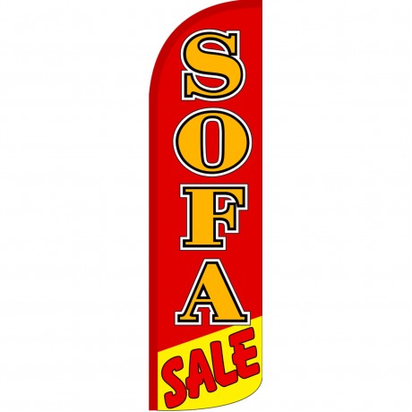 Sofa Sale Extra Wide Windless Swooper Flag