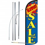 Blowout Sale Extra Wide Windless Swooper Flag Bundle