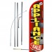 Appliance Sale Extra Wide Windless Swooper Flag Bundle