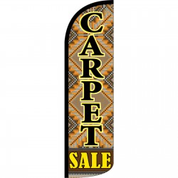 Carpet Sale Extra Wide Windless Swooper Flag