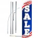 Sale USA Extra Wide Windless Swooper Flag Bundle